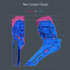 Dérailleur Avant Route Shimano Ultegra FD-R8150 Di2 2x12V -Vélo Soldes derailleur avant route shimano ultegra fd r8150 di2 2x12v 3