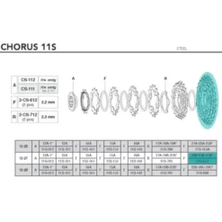 Campagnolo® Kit Pignon Campagnolo 11 Vitesses [23/27] - 11S-357